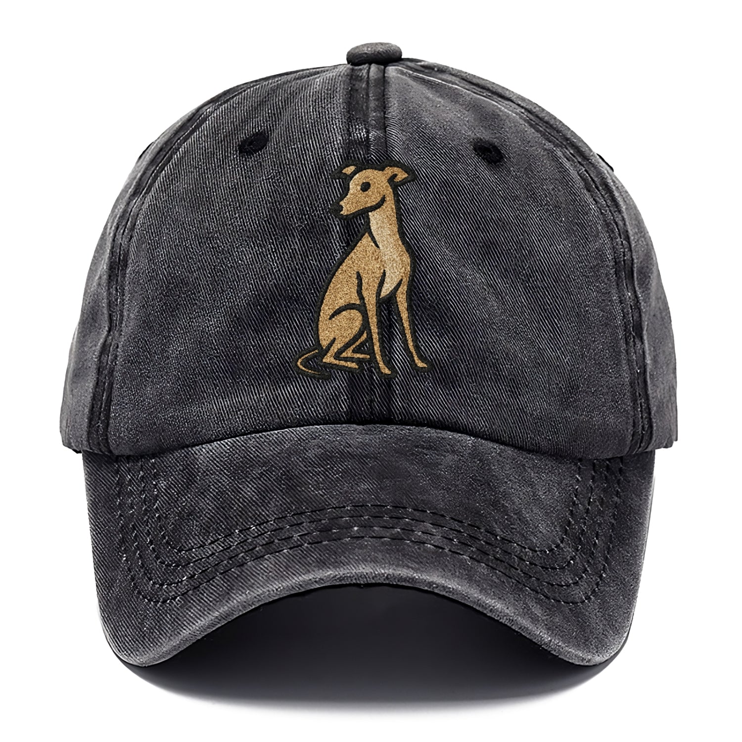 Whippet Fawn Colored Design Hat