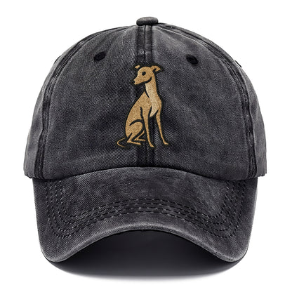 Whippet Fawn Colored Design Hat