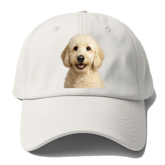 english cream doodle portrait design Hat