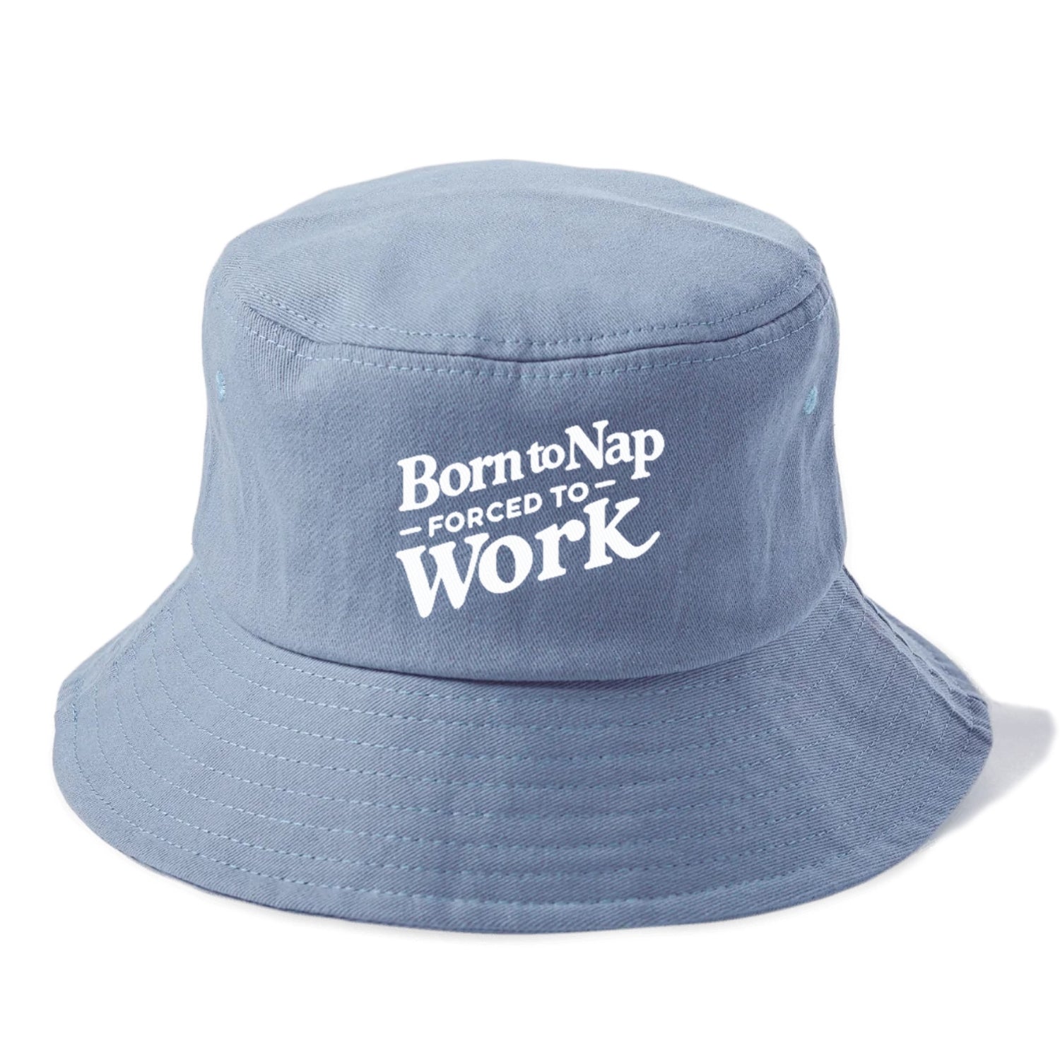 born to nap forced to work Hat