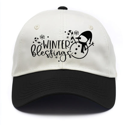 winter blessings Hat