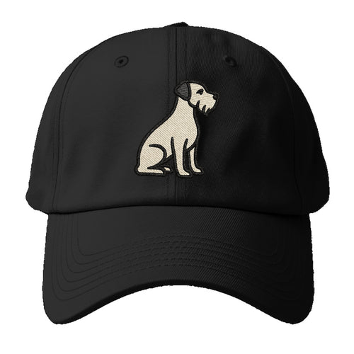 Cesky Terrier Gray Design Baseball Cap For Big Heads