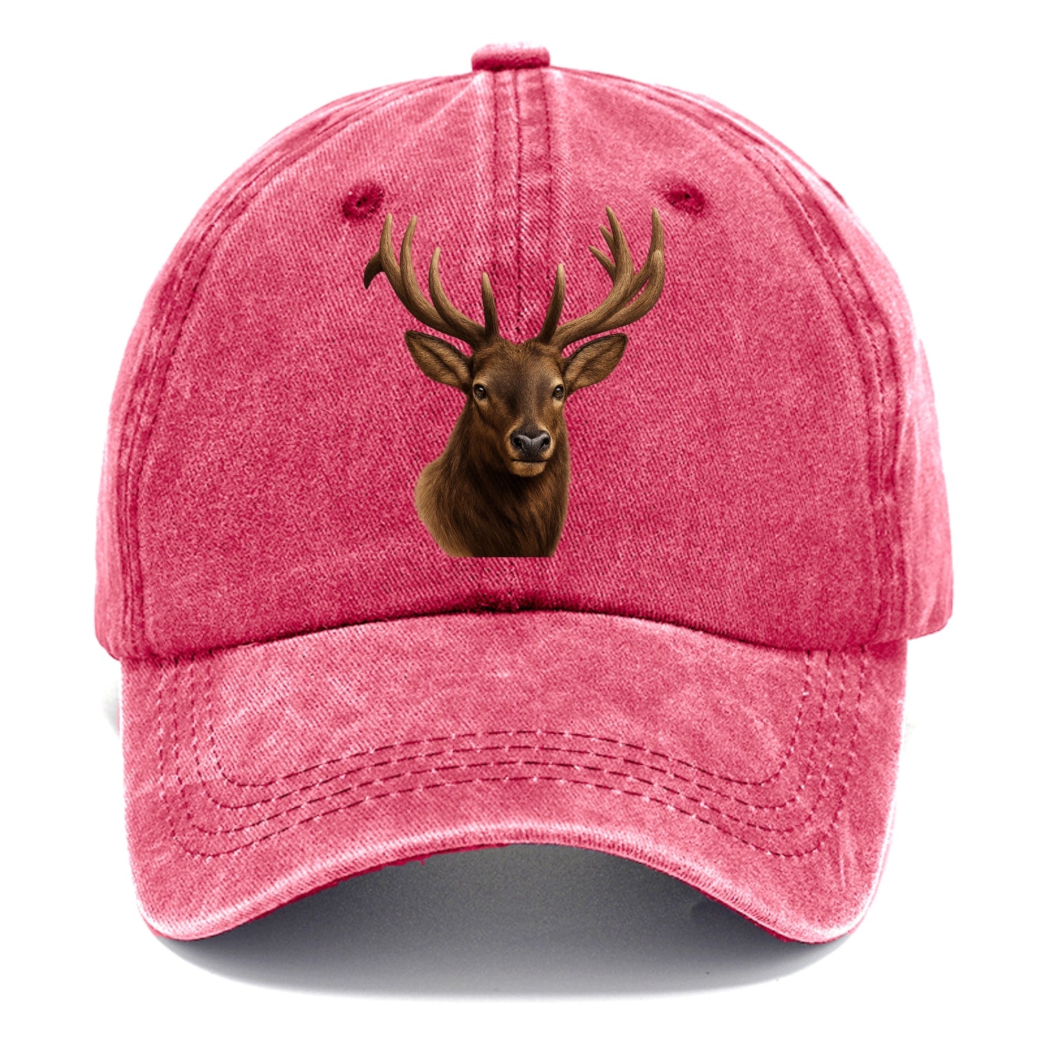 elk portrait design Hat