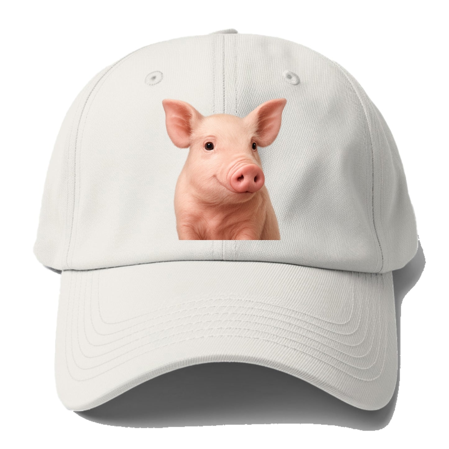 pig portrait design Hat