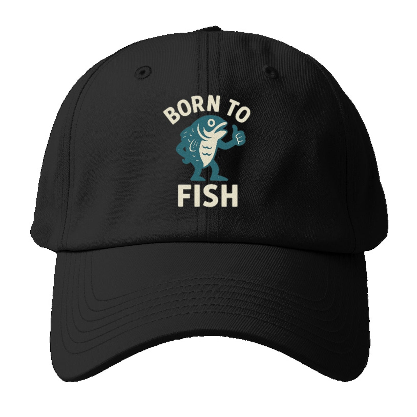 born to fish Hat