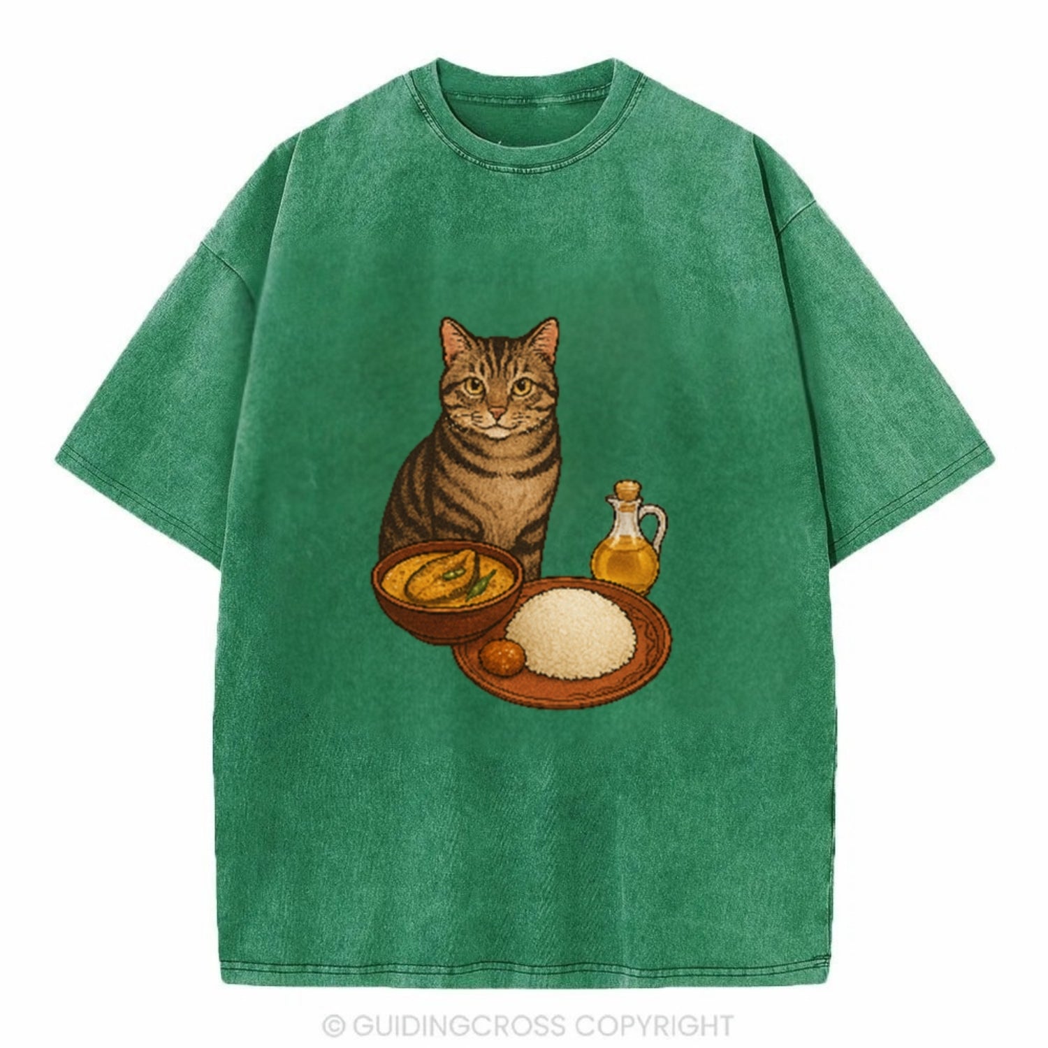 bengali-fish-curry-cat-charm Hat