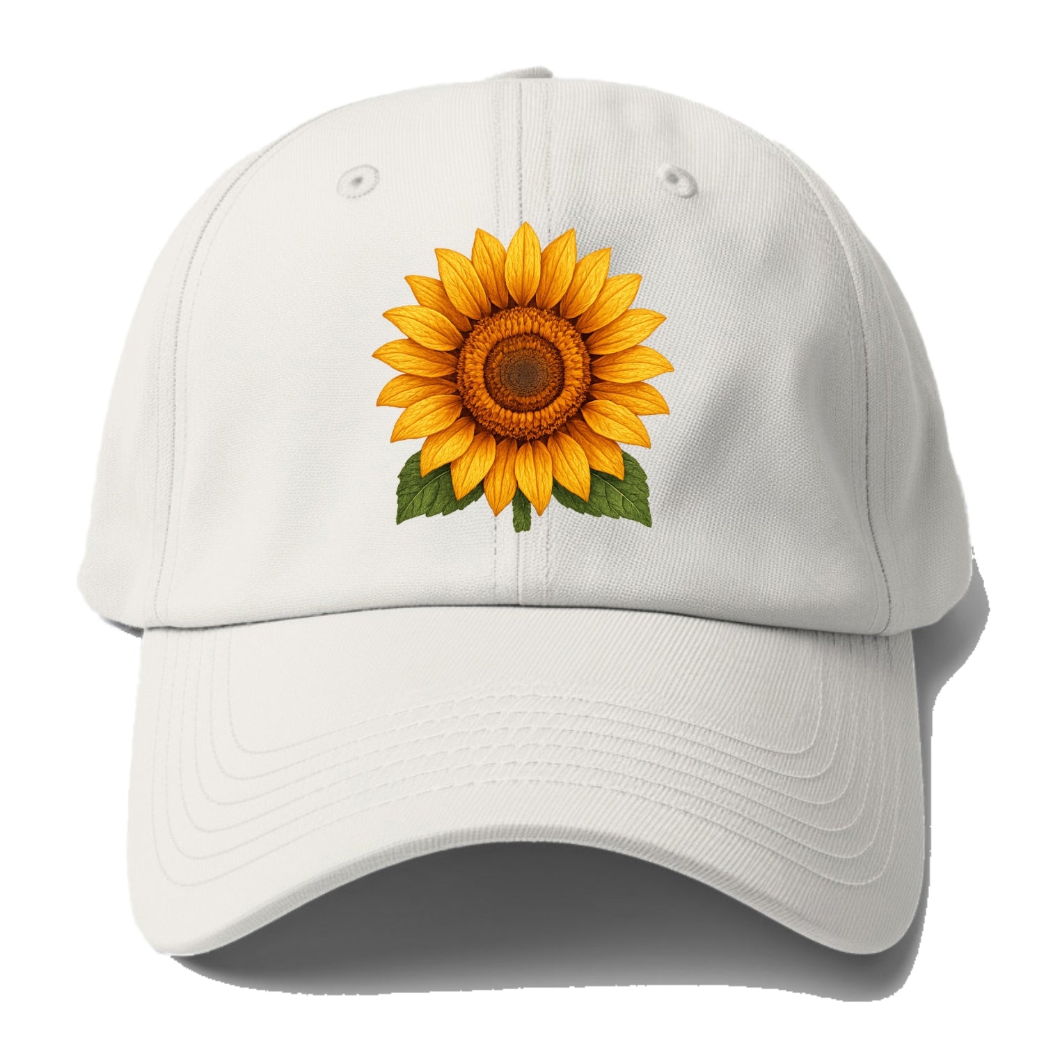 golden sunflower bloom Hat