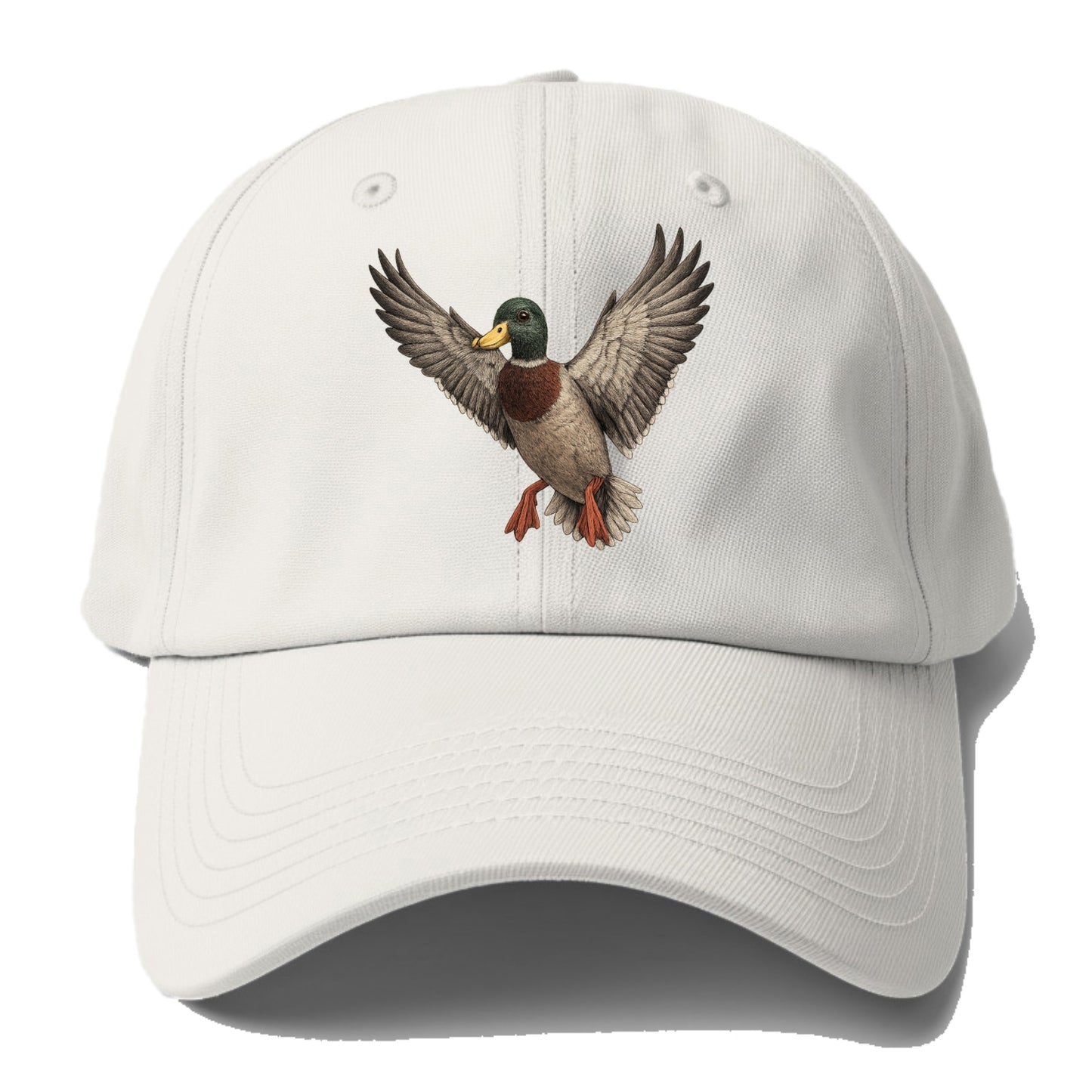 mallard in flight Hat