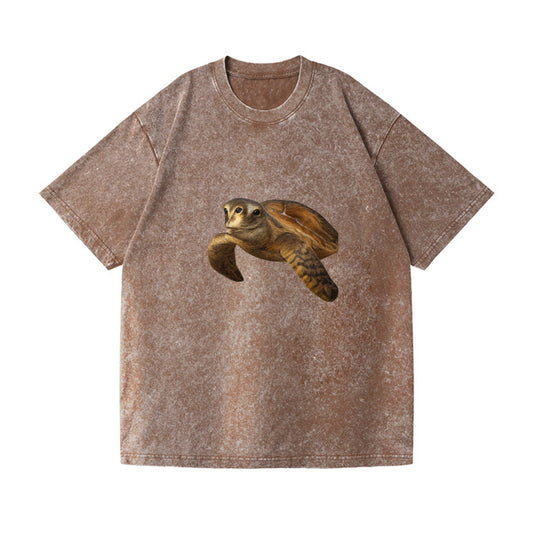 sea turtle portrait design Hat