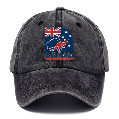 Australian Flag and Wildlife Hat
