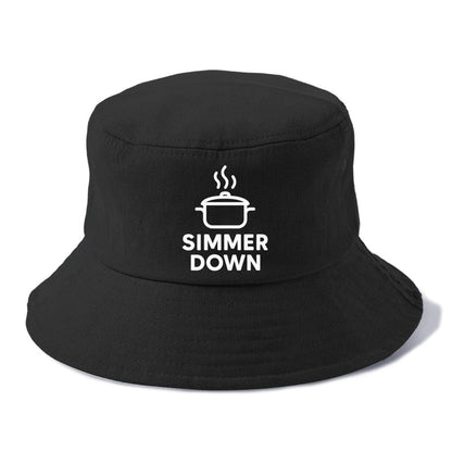 simmer down relax Hat