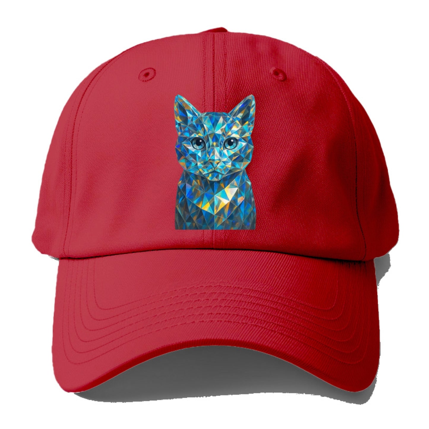 crystal prism portrait design Hat