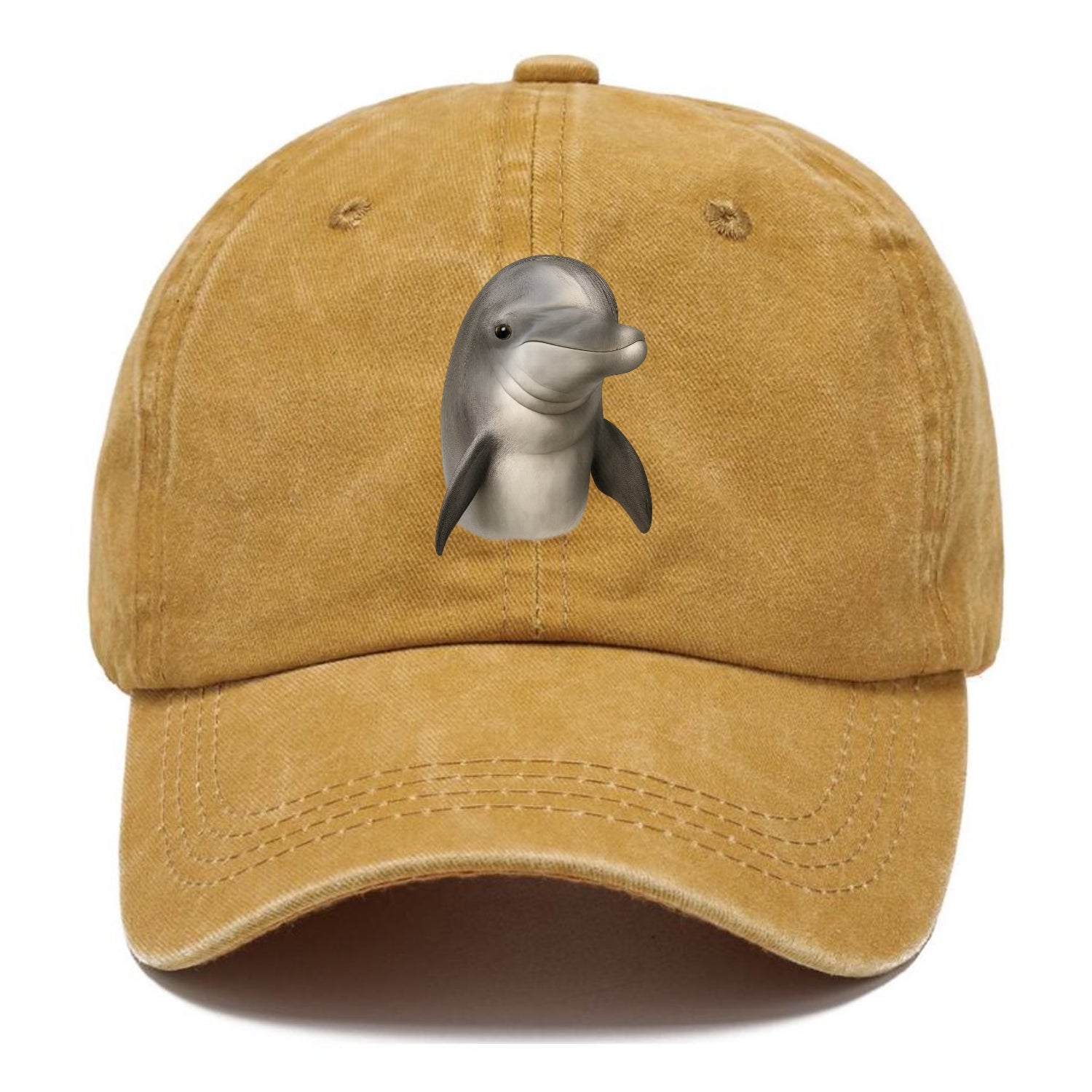 dolphin portrait design Hat