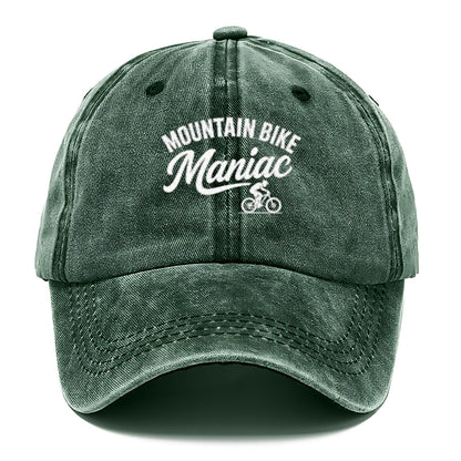 mountain bike maniac adventure design Hat