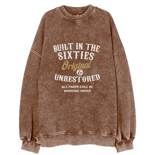 Build In The Sixties Original Unrestored All Parts Still In Working Order Vintage Sweatshirt