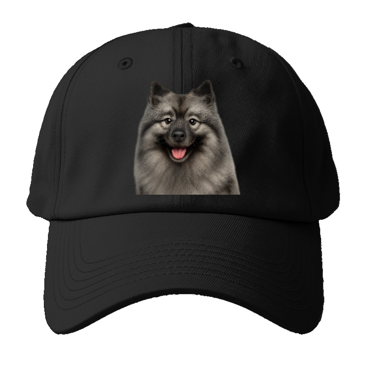 keeshond: silver fox, golden heart Hat
