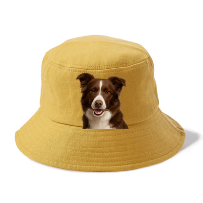 chocolate border collie: sweet & smart devotion Hat