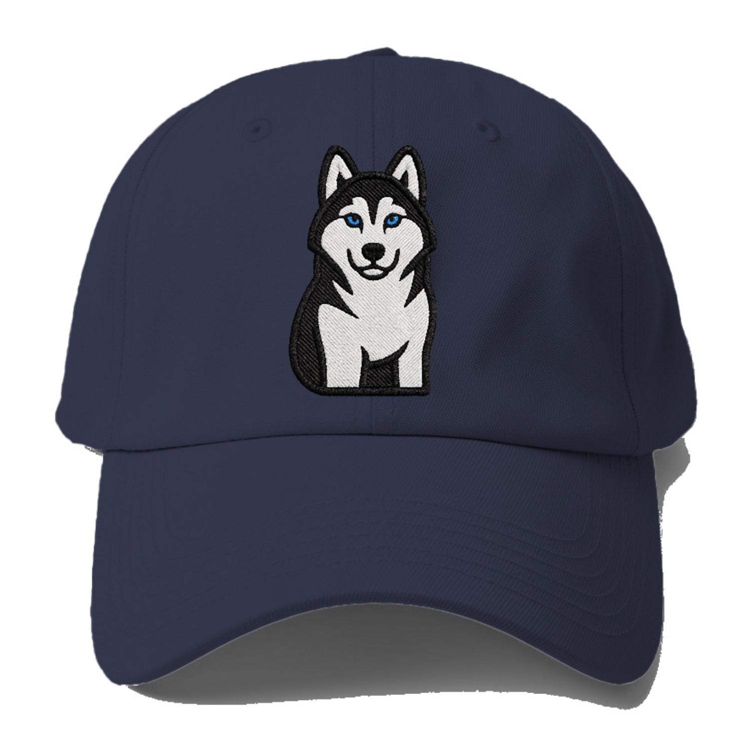 husky-blue-eyes-piercing-gaze Hat