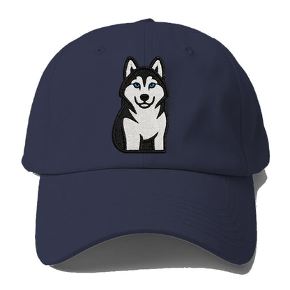 husky-blue-eyes-piercing-gaze Hat