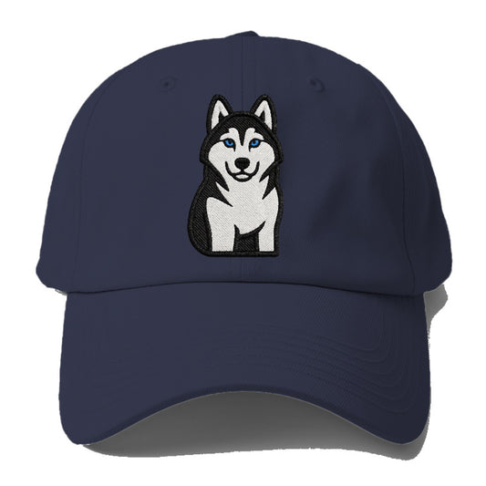 husky-blue-eyes-piercing-gaze Hat