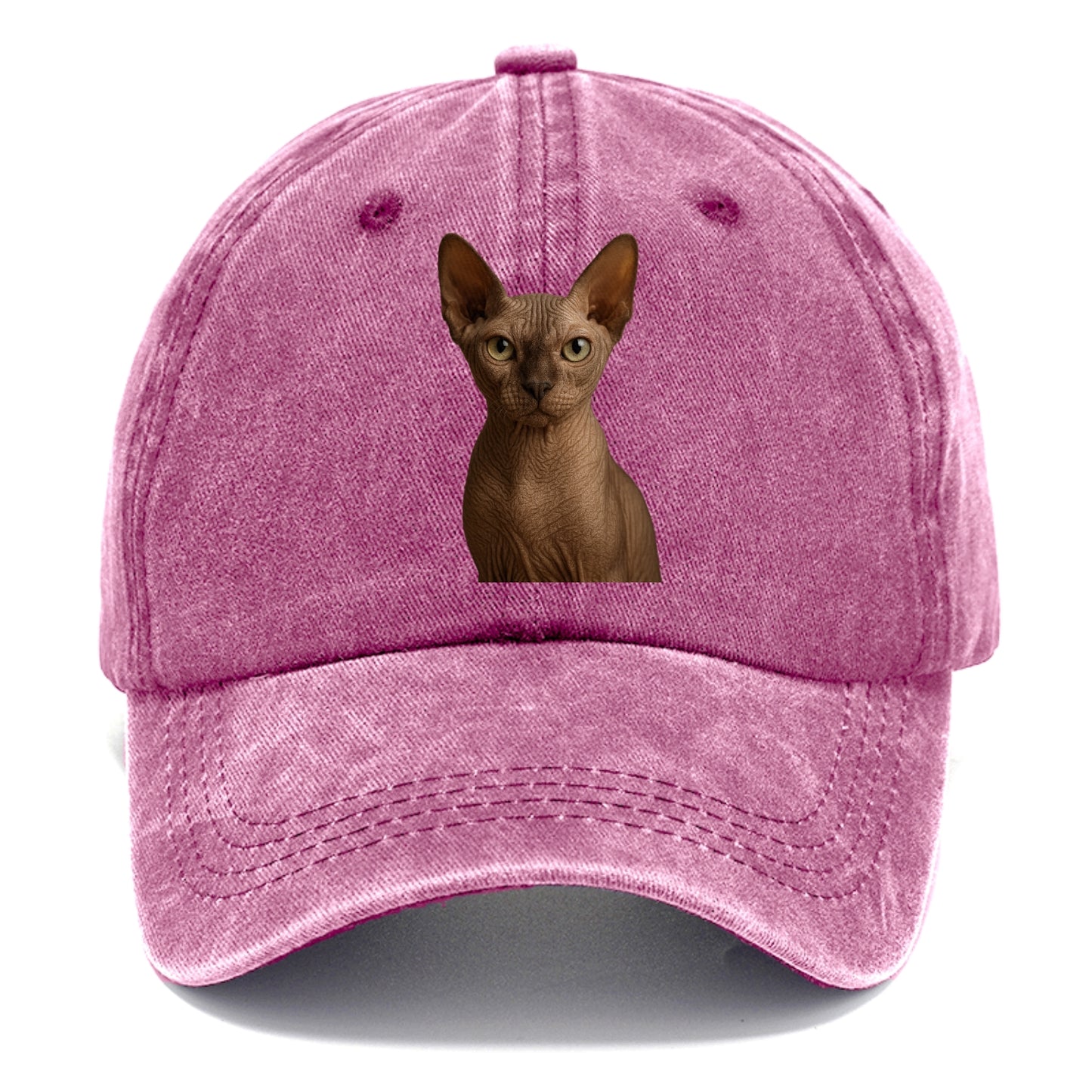 sphynx cat portrait design Hat