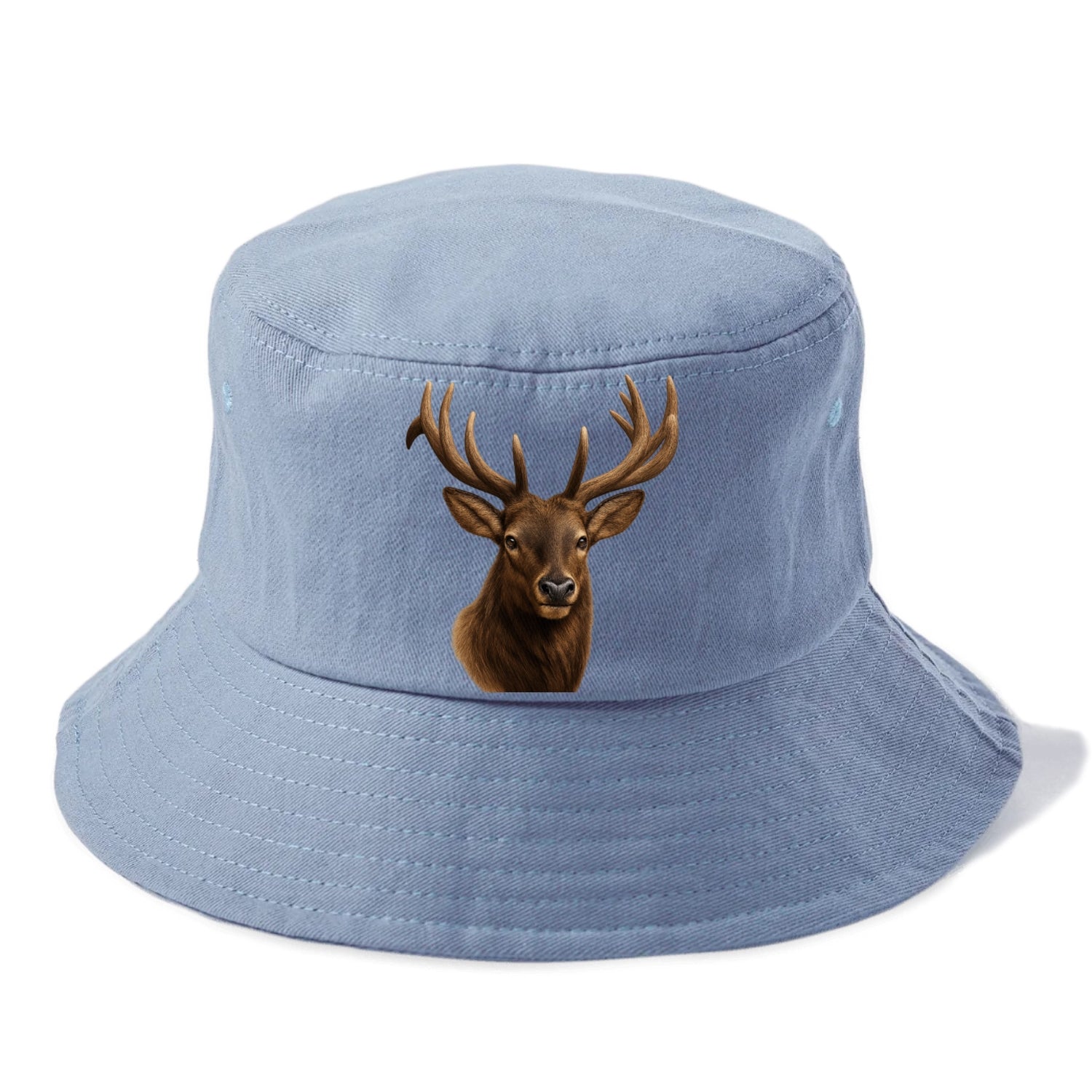 elk portrait design Hat