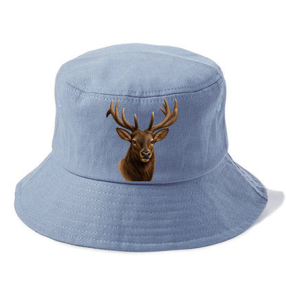 elk portrait design Hat