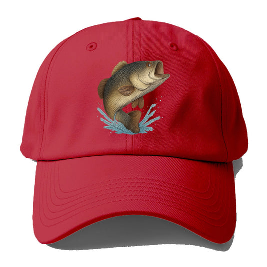 leaping bass artistic impression Hat