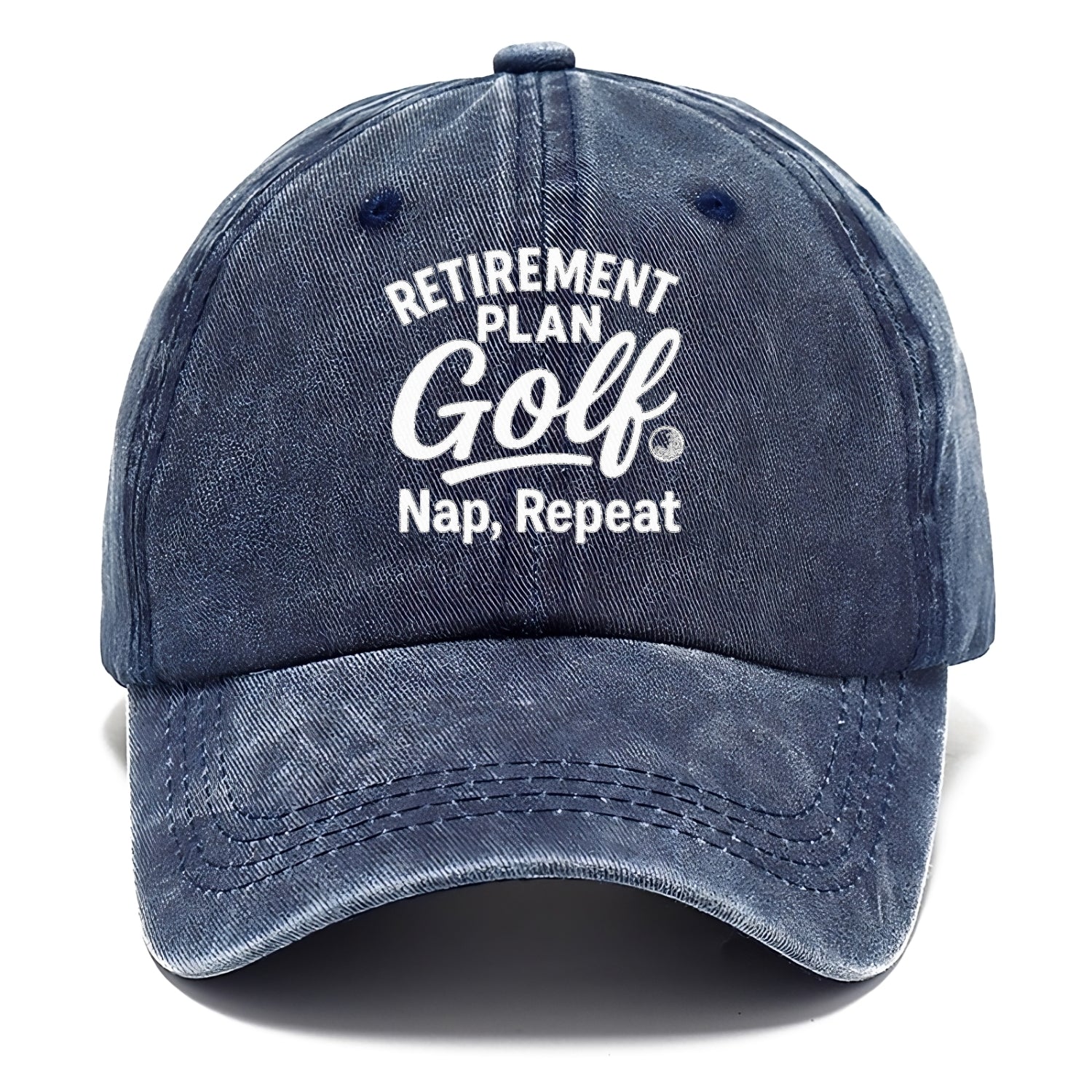 retirement golf nap repeat plan Hat