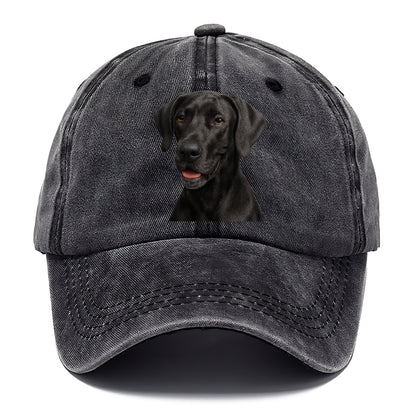 great dane portrait design Hat