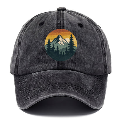 mountain majesty embroidery Hat