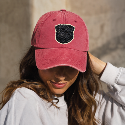 Black Pug Classic Cap – editorial product image
