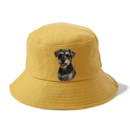 schnoodle portrait design Hat