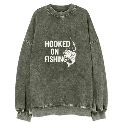 hooked on fishing Hat