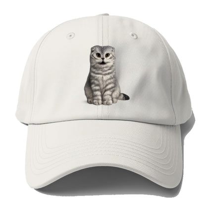 surprised striped cat whimsical portrait Hat
