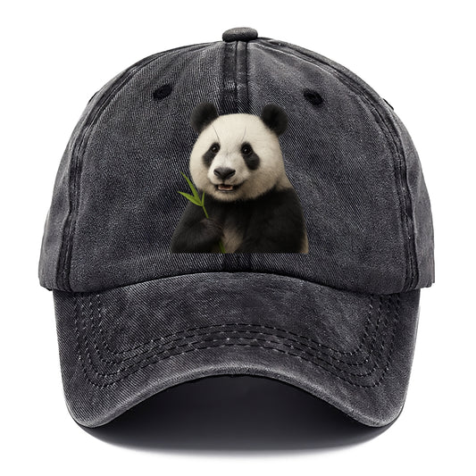 giant panda portrait design Hat