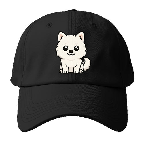 Kawaii Samoyed Baseball Cap For Big Heads