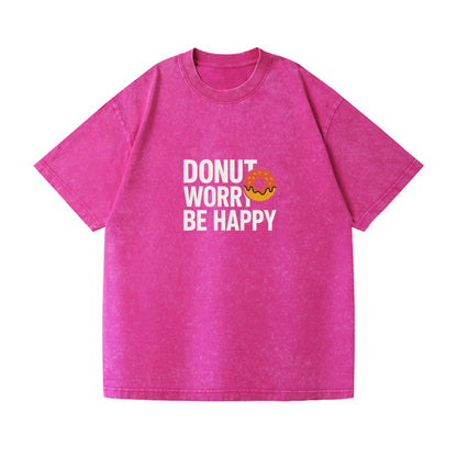 donut worry be happy Hat