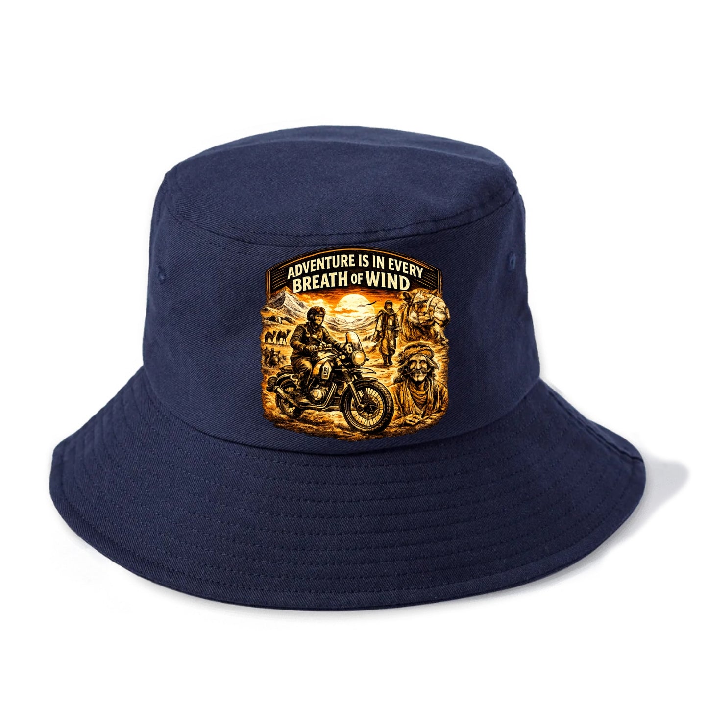 Adventure Vintage Rides - Bucket Hat