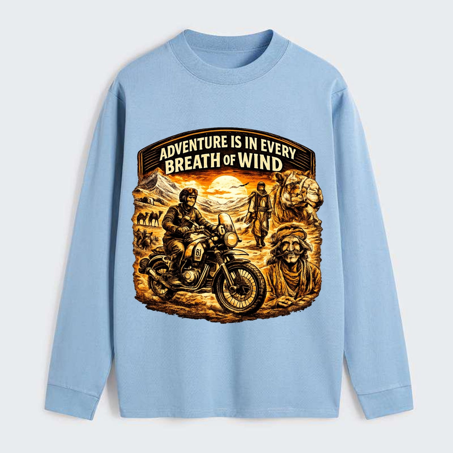 Adventure Vintage Rides - Classic Long Sleeve Shirt
