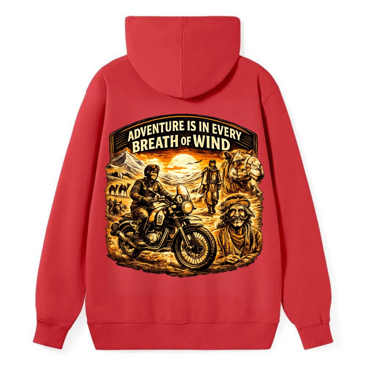 Adventure Vintage Rides - Classic Pullover Hoodie