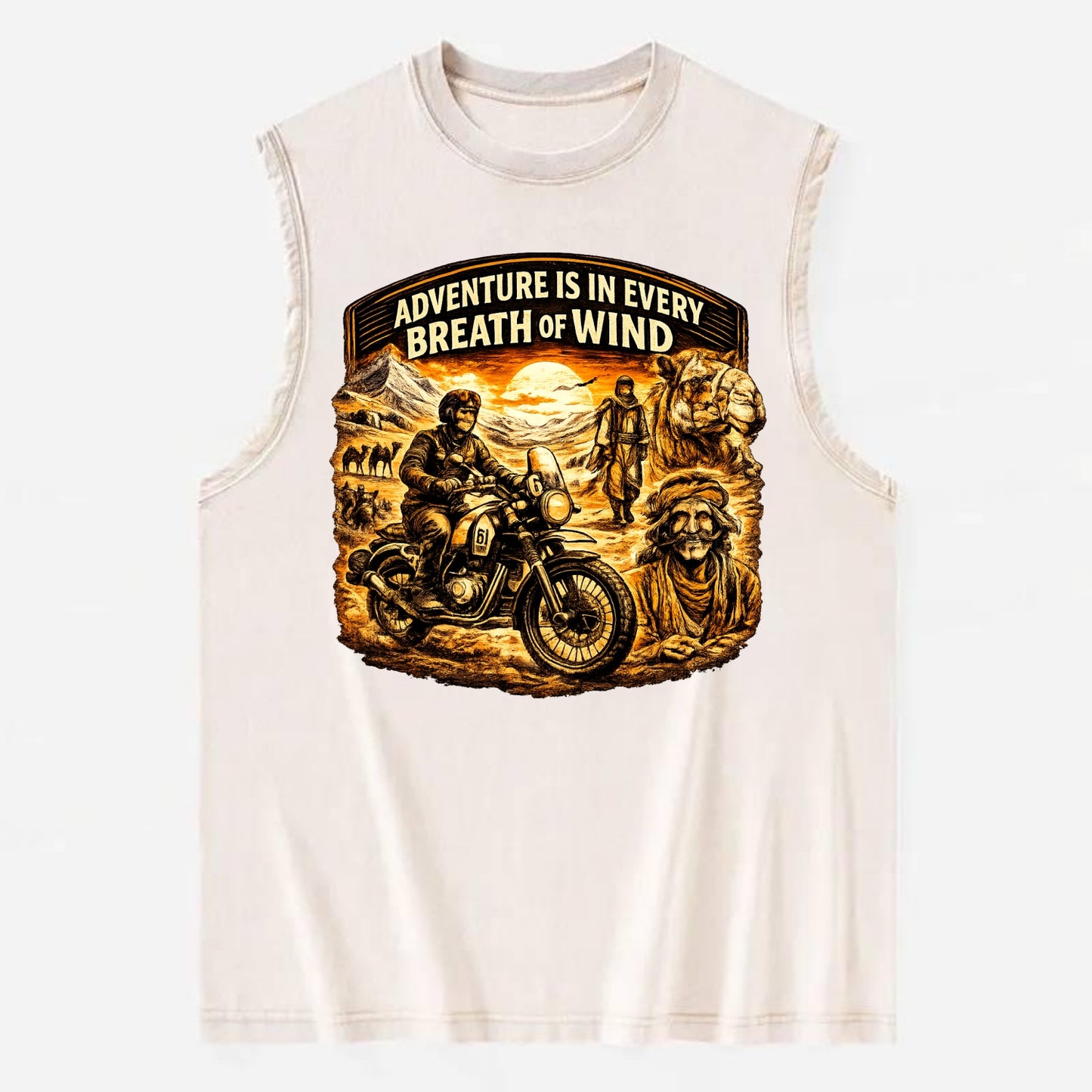 Adventure Vintage Rides - Vintage Washed Tank