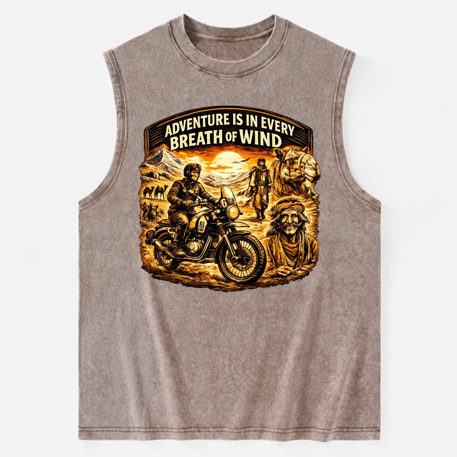 Adventure Vintage Rides - Vintage Washed Tank