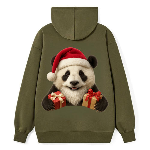Santa Panda  - Classic Pullover Hoodie