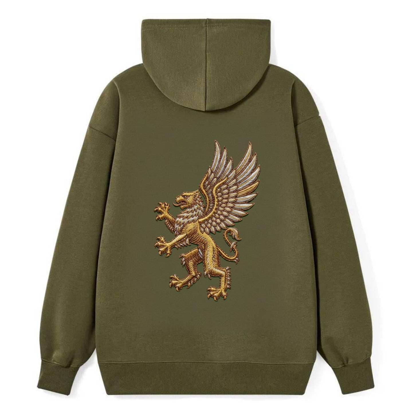 Griffin - Classic Pullover Hoodie - ArmyGreen