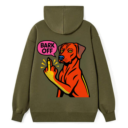 Rhodesian Ridgeback with distinctive ridge on back, athletic muscular paw - Classic Pullover Hoodie - ArmyGreen