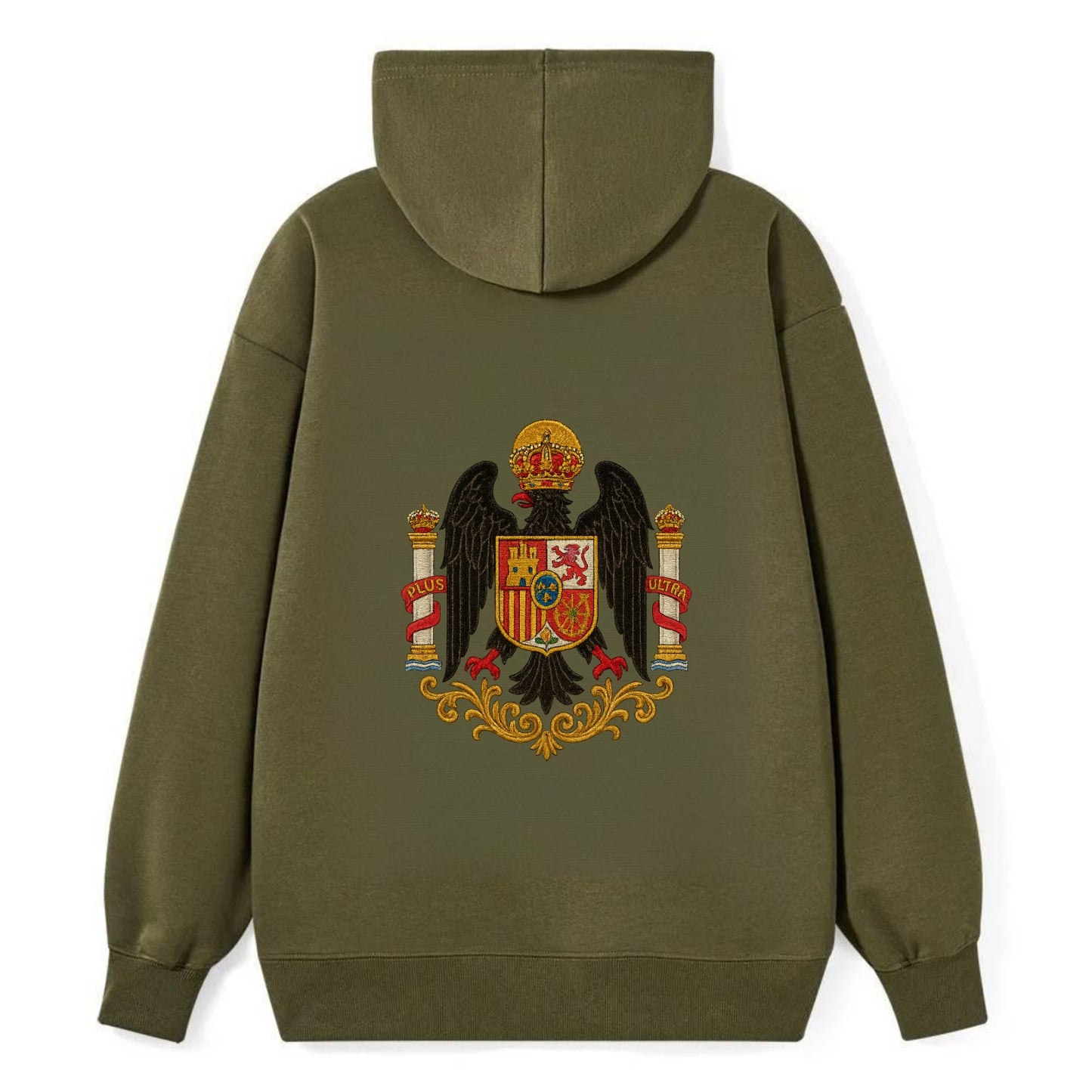 Imperial Eagle Of Spain Crest - Classic Pullover Hoodie - ArmyGreen