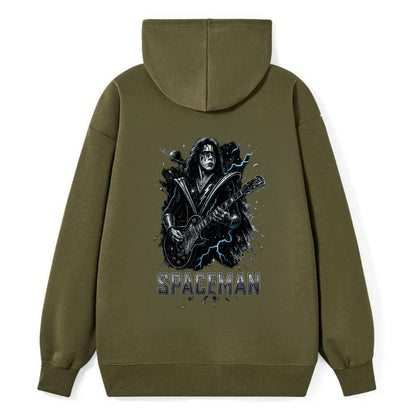 Silver Splash - Classic Pullover Hoodie - ArmyGreen