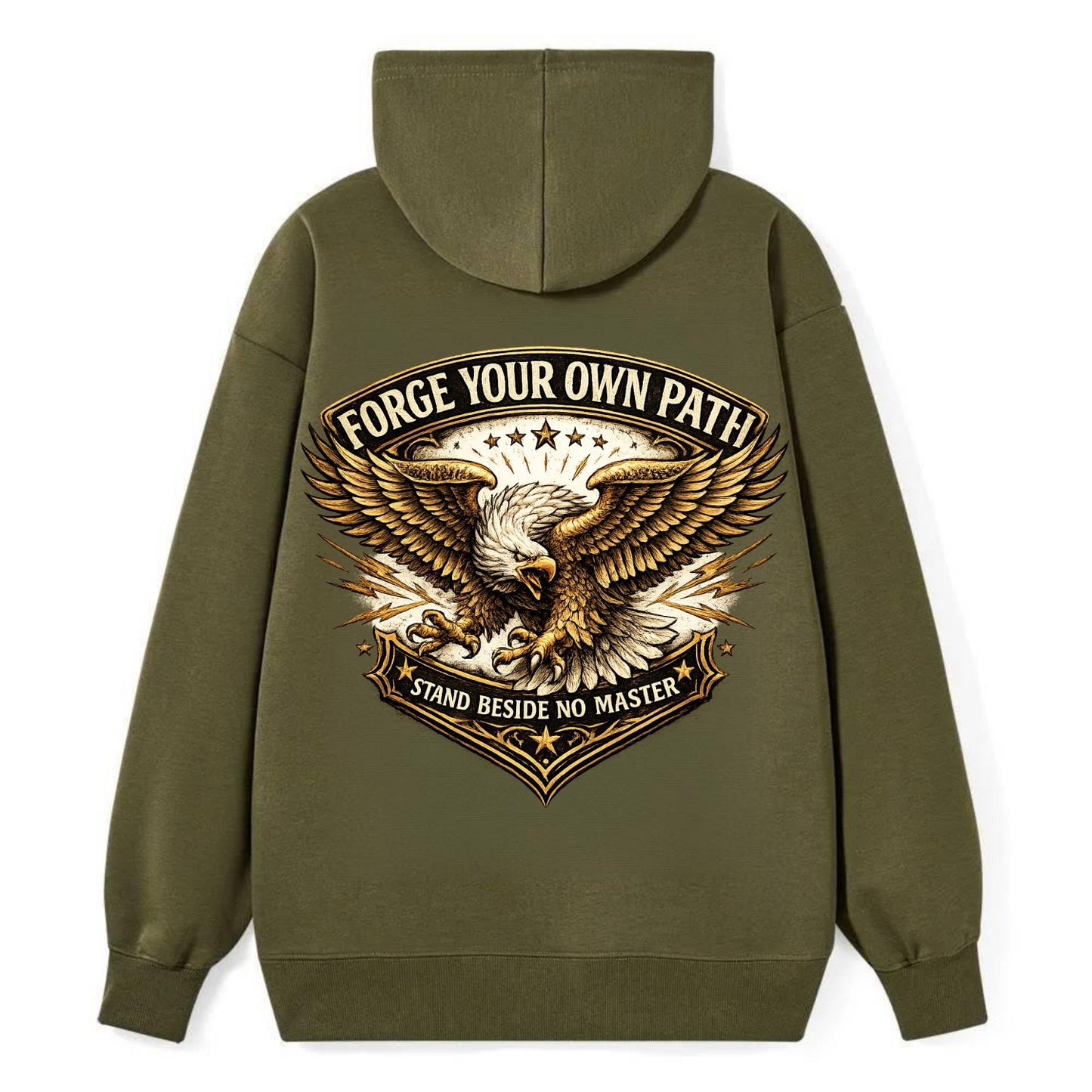 Forge Your Own Path - Classic Pullover Hoodie - ArmyGreen