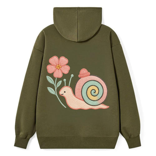 Coral Snail - Classic Pullover Hoodie